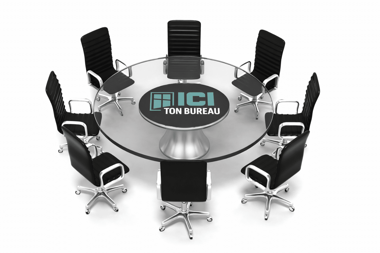 table ici ton bureau